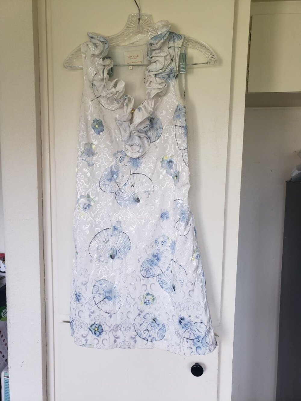 Katie Spade Blue and White Dress Size 4